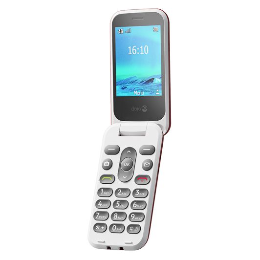 Mobile SENIOR DORO 2710 4G Rouge