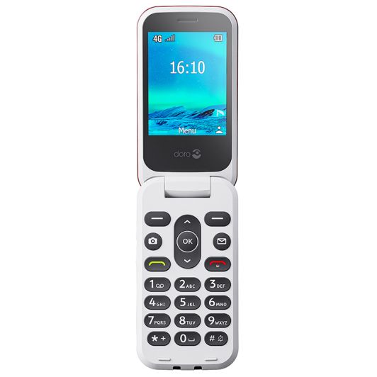 Mobile SENIOR DORO 2710 4G Rouge