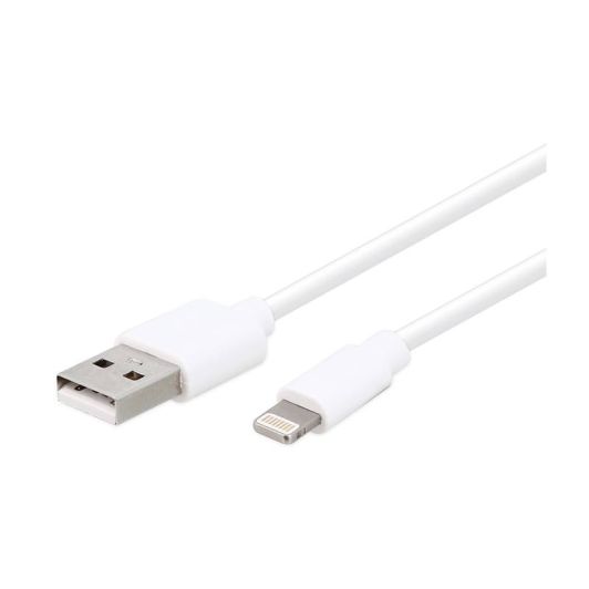 CABLE HIGH ONE 1M BLANC LIGHTNING 