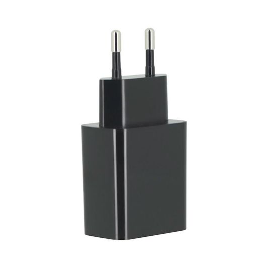 Adaptateur HIGH ONE Secteur 1 USB 2,4 Noir