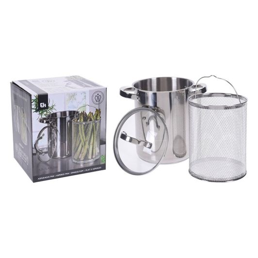 Kookpan voor asperges 4.2L inox