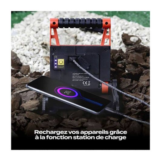 T'nB XTREMWORK Werklamp - Oplaadbaar & Robuust