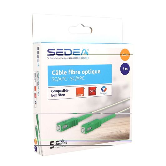 Fibre optique SEDEA 3 Mètres SFR/ORANGE/BOUYGUES