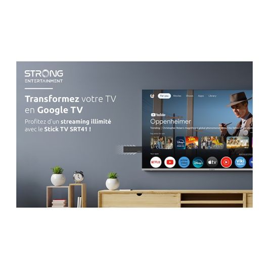 Passerelle Multimédia STRONG SRT41 Google TV stick 4K