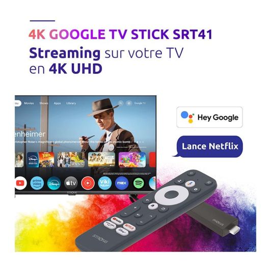 Passerelle Multimédia STRONG SRT41 Google TV stick 4K