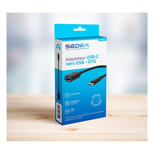 Adaptateur SEDEA OTG USB-C - USB Femelle