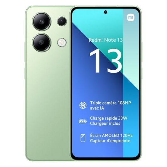 Smartphone XIAOMI Redmi Note13 4G 256Gb groen