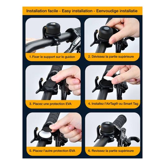 Sonnette ON.EARZ vélo/trottinette pour Smartag