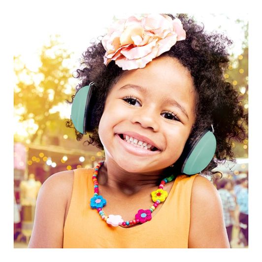 Koptelefoon ALECTO anti-geluid kinderen groen