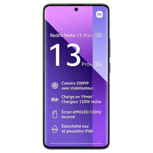 Smartphone XIAOMI Redmi Note 13 Pro+ 5G - 25