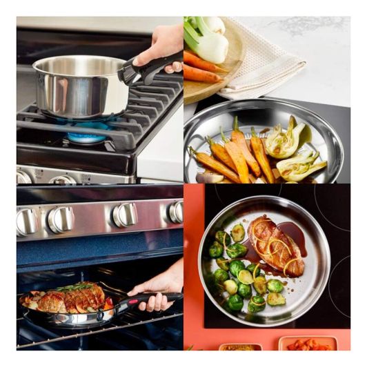 Pannenset TEFAL Ingenio Cook Eat 15-delig