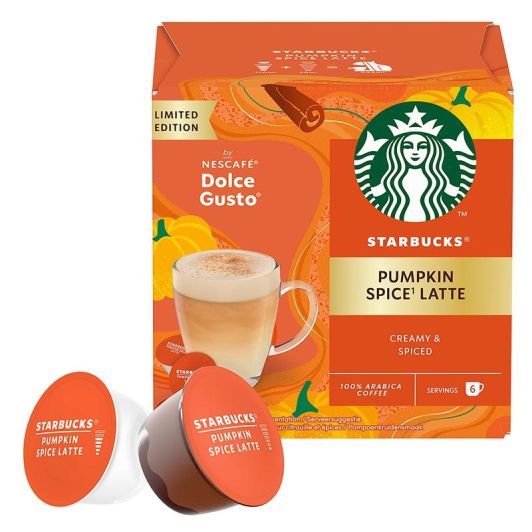 Starbucks capsule Pumpkin Spice Latte