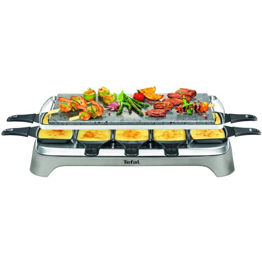 Raclette & steengrill TEFAL PR457B12 10 personen