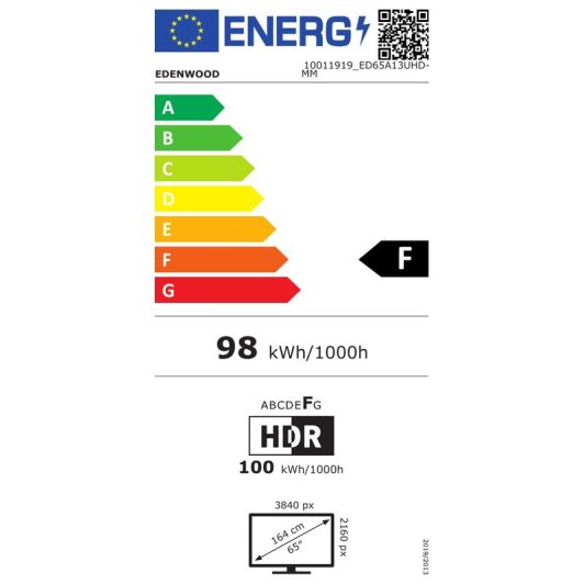 EDENWOOD ED65A13UHD-MM - TV 65