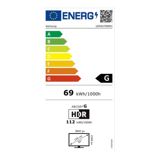 SAMSUNG UE50U7000FUXXN - TV 50