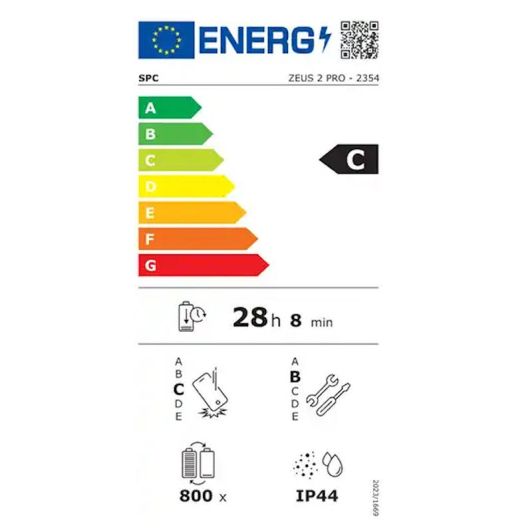 SPC Zeus 2 Pro Smartphone - 128GB - Zwart - Seniorentelefoon