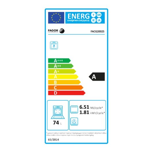 Cuisinière gaz FAGOR FACG2002S