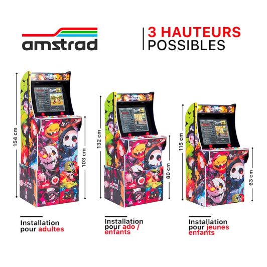 Borne Arcade AMS-RETROGAMING MONSTERS