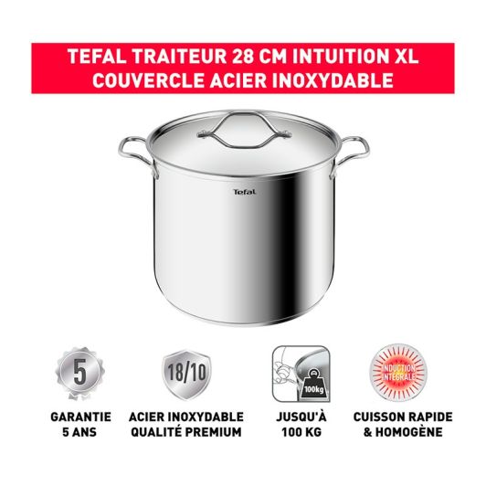Kookpot TEFAL intuition XL 12L 28cm