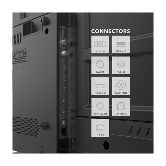 EDENWOOD ED50A07UHD-EL - TV 50