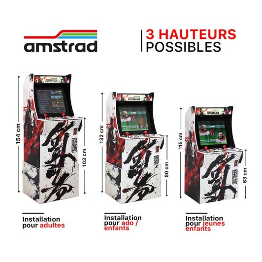 AMSTRAD ARCADE MACHINE Retrogame Fighters
