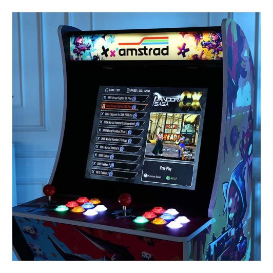AMSTRAD ARCADE MACHINE Retrogame Fighters