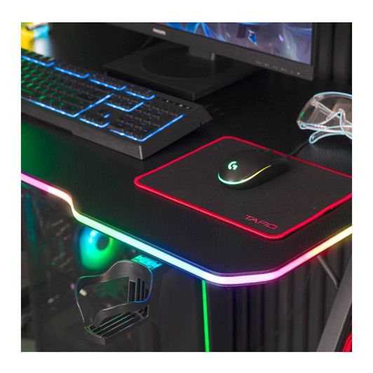 AMSTRAD AMS-DESK120Z-LED-ASTRA bureau met LED-verlichting