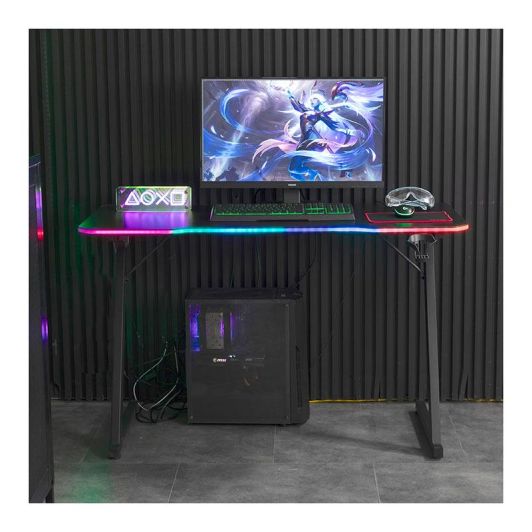 AMSTRAD AMS-DESK120Z-LED-ASTRA bureau met LED-verlichting