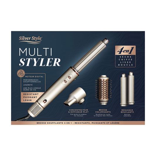 Brosse soufflante SILVER STYLE MULTI STYLER
