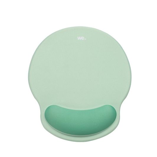 Tapis souris WE POP vert avec repose poignet en gel