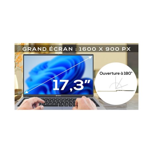 DANEW Dbook 175-W5 Laptop - 17.3 inch - Celeron - 8GB RAM - 512GB SSD