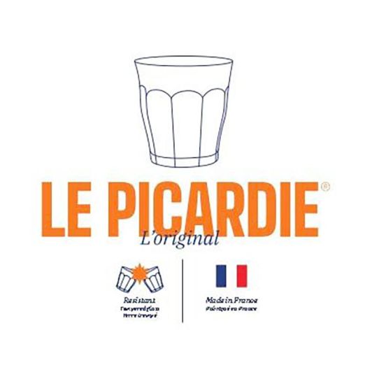 Set van 6 DURALEX Picardie drinkglazen – saffier – 31 cl