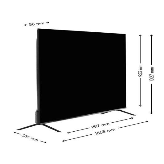 EDENWOOD ED75EA04UHD-RE - TV 75