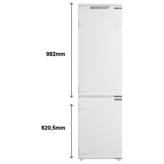 Réfrigérateur combiné intégrable VALBERG BI CNF 267 D W625C