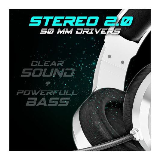 Casque gaming Spirit of Gamer PRO-H8 RGB – Stéréo Filaire 2.0, Microphone Omnidirectionnel, Haut-Parleurs 50mm, Compatible PC, PS5, Xbox, Switch, Mac, Smartphone – Coussinets Similicuir Confort