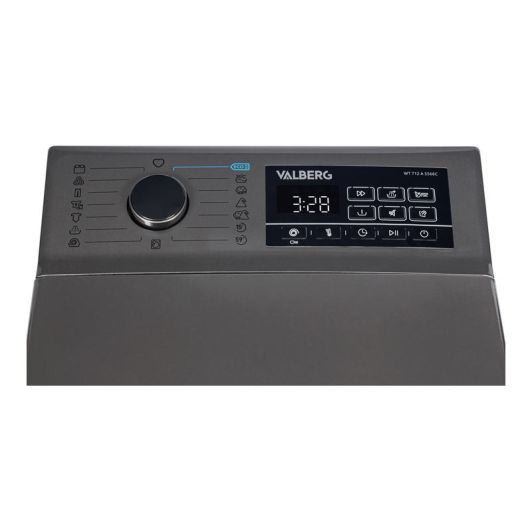Lave-linge top 7 kg VALBERG WT 712 A S566C