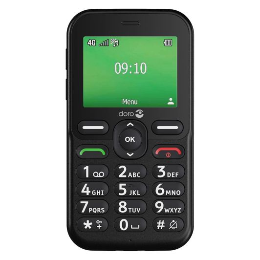 Mobile DORO Leva E10s 4G Noir Sénior