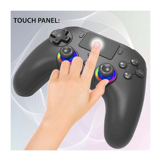 SUBSONIC Controller draadloos voor PS5 – Zwart