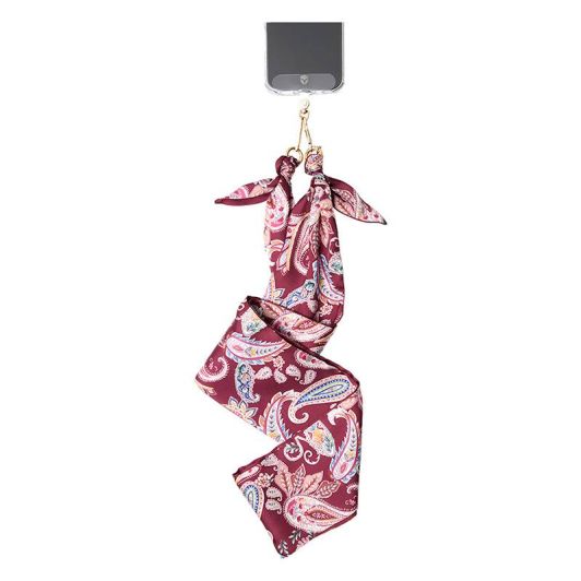 Nekkoord voor smartphone FORCE POWER Bandana Bordeaux