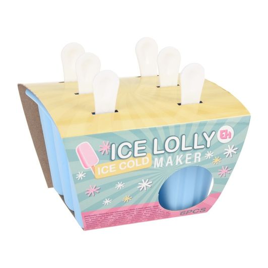 Moules glaces sucettes x6