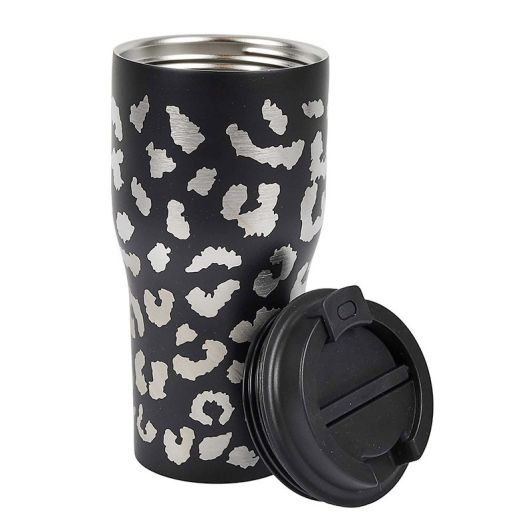 Thermosbeker met Panterprint 600ml