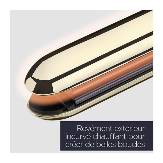 BaByliss ST484E Stijltang & Krultang – 2-in-1 – Black Onyx