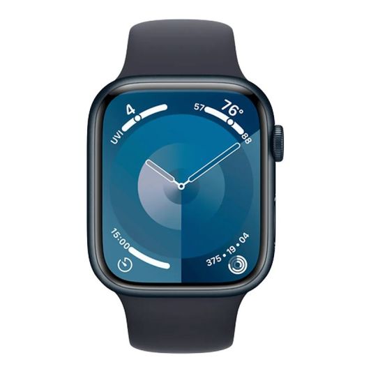 APPLE WATCH S9 45mm GPS Zwart - Refurbished grade Uitstekende staat