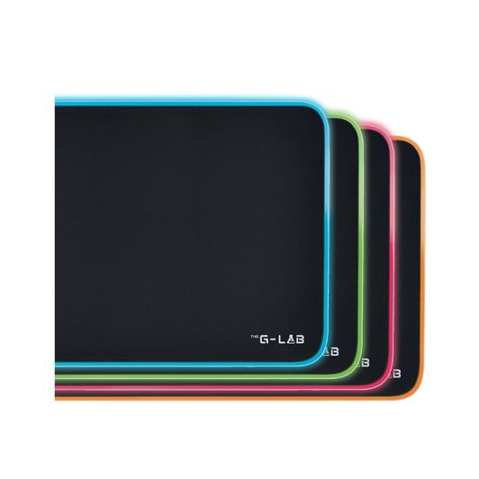 Tapis de Souris THE G-LAB Gaming XXL avec Rétroéclairage RGB, 4mm