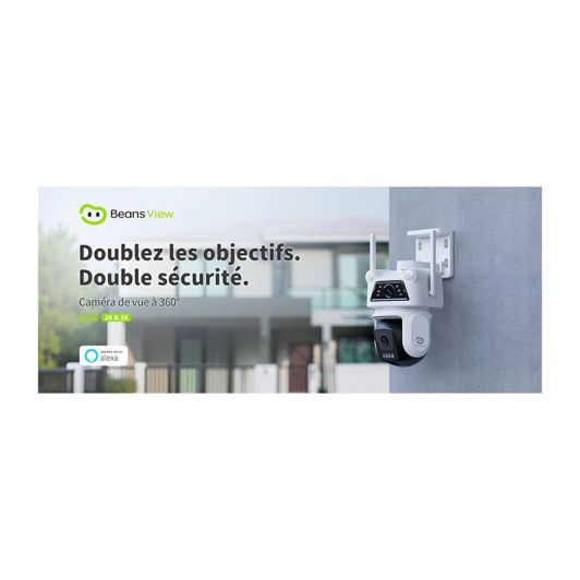 Caméra de surveillance EZVIZ BEANS VIEW D320 Dual 2K Blanche