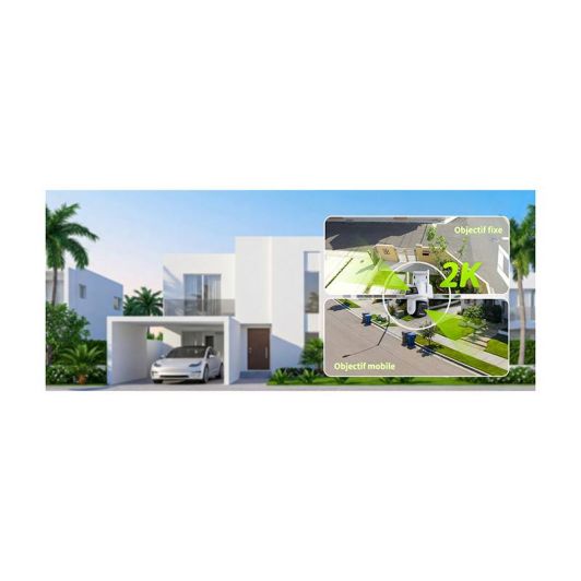 Caméra de surveillance EZVIZ BEANS VIEW D320 Dual 2K Blanche