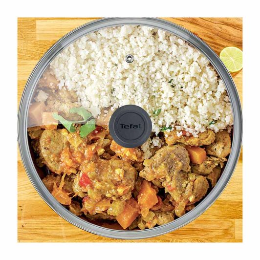 Tefal Primary Couscoussier 24 cm E3089514 - Kookpan + Stoommand