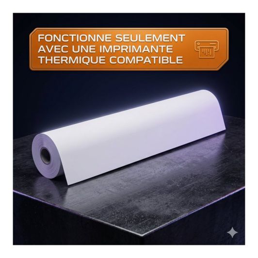 Thermische papierrol voor de UPrint U8-printer - 8 m
