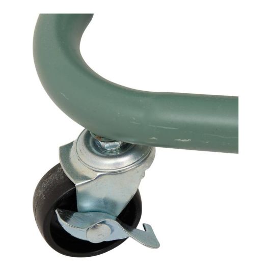 Metalen dienblad met 3 niveaus, groene kleur