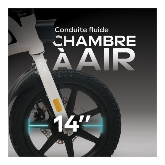 Loopfiets URBANGLIDE BIKE 140 Wit